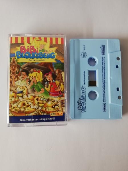 Bibi Blocksberg Folge 103 Der Hexenschatz Weiß mit Blauen Druck 4.28603 Kiddinx